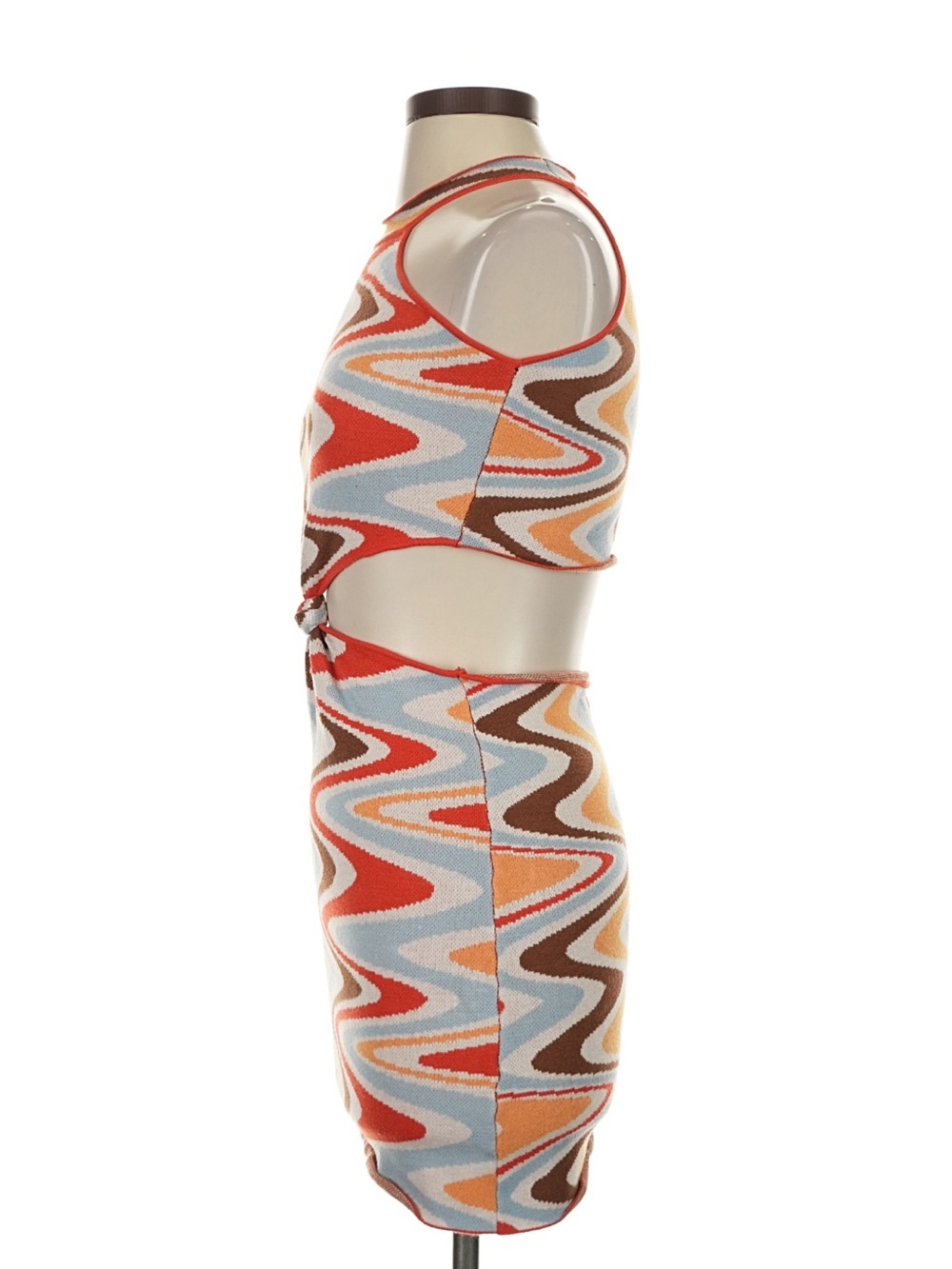 Princess Polly Savannah Knit Cut Out Mini Dress - Picture 4 of 10